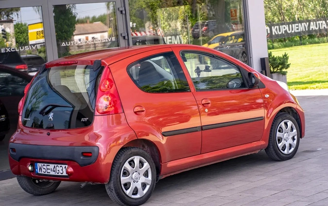 Peugeot 107 cena 14900 przebieg: 46000, rok produkcji 2009 z Sierpc małe 667